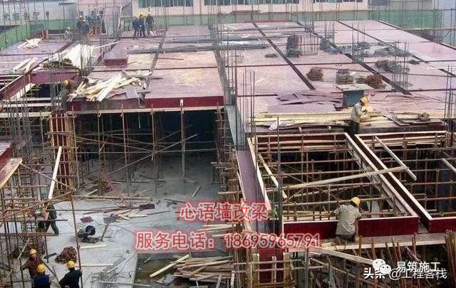 建筑工地的墻，梁，板的模板標(biāo)準(zhǔn)化做法